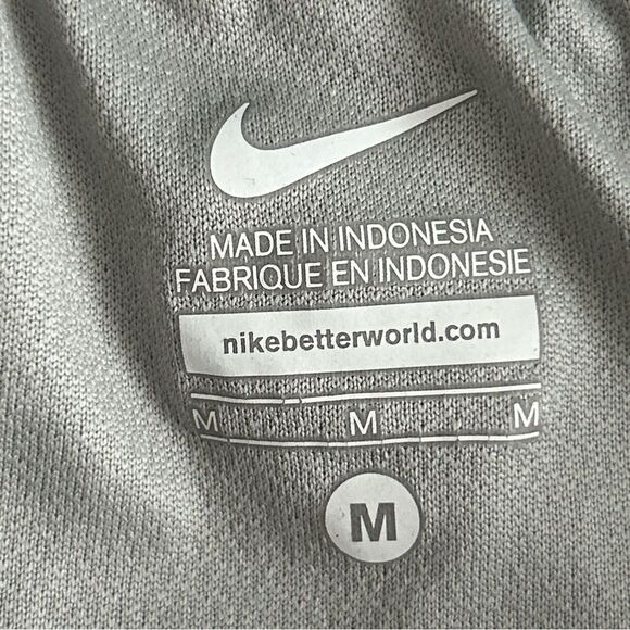 NIKE Womens Sz M Teal Print Dri-FIT Elastic Waist Pull-On Tempo Running Short - Picture 8 of 9